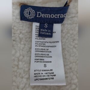 Democracy Tan Faux Fur Jacket